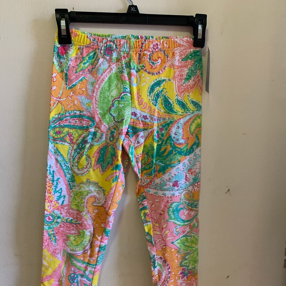 NWT Ralph Lauren Colorful Paisley Leggings